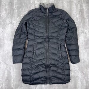 The North Face 550 Down Puffer Jacket Womens Small Parka Long Coat Suzanne